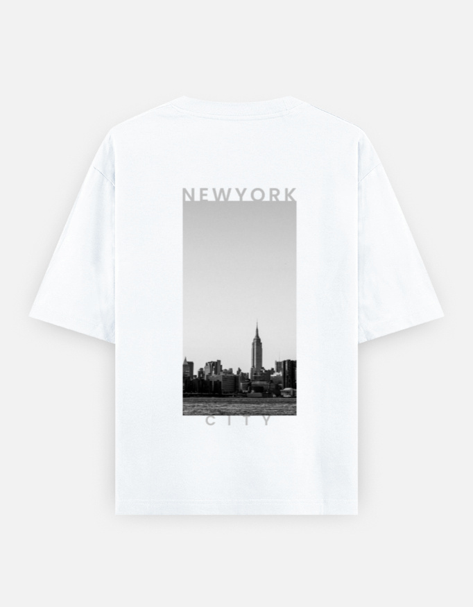 New York Unisex Oversized Classic T-Shirt